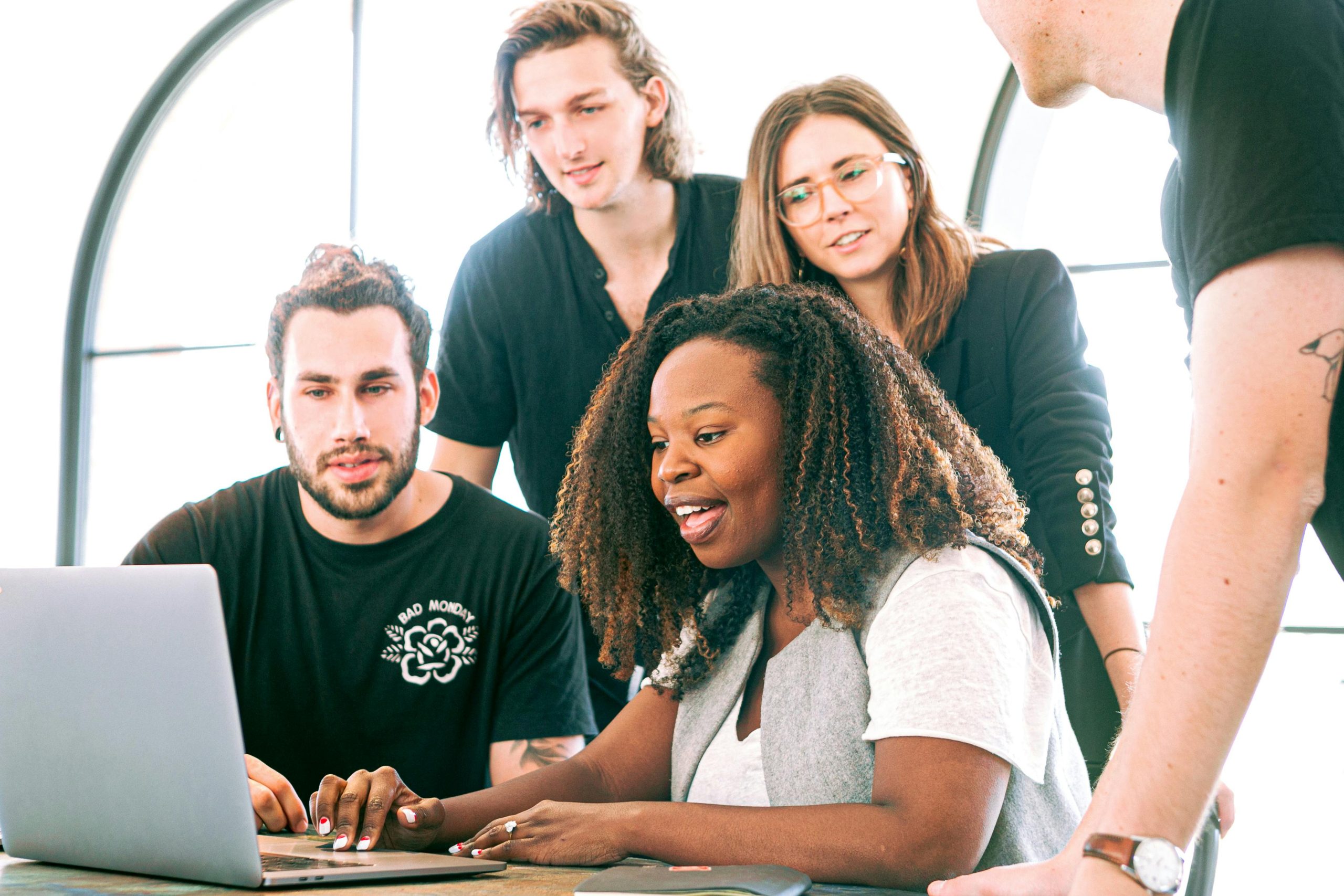 Team planning personalized customer service strategy