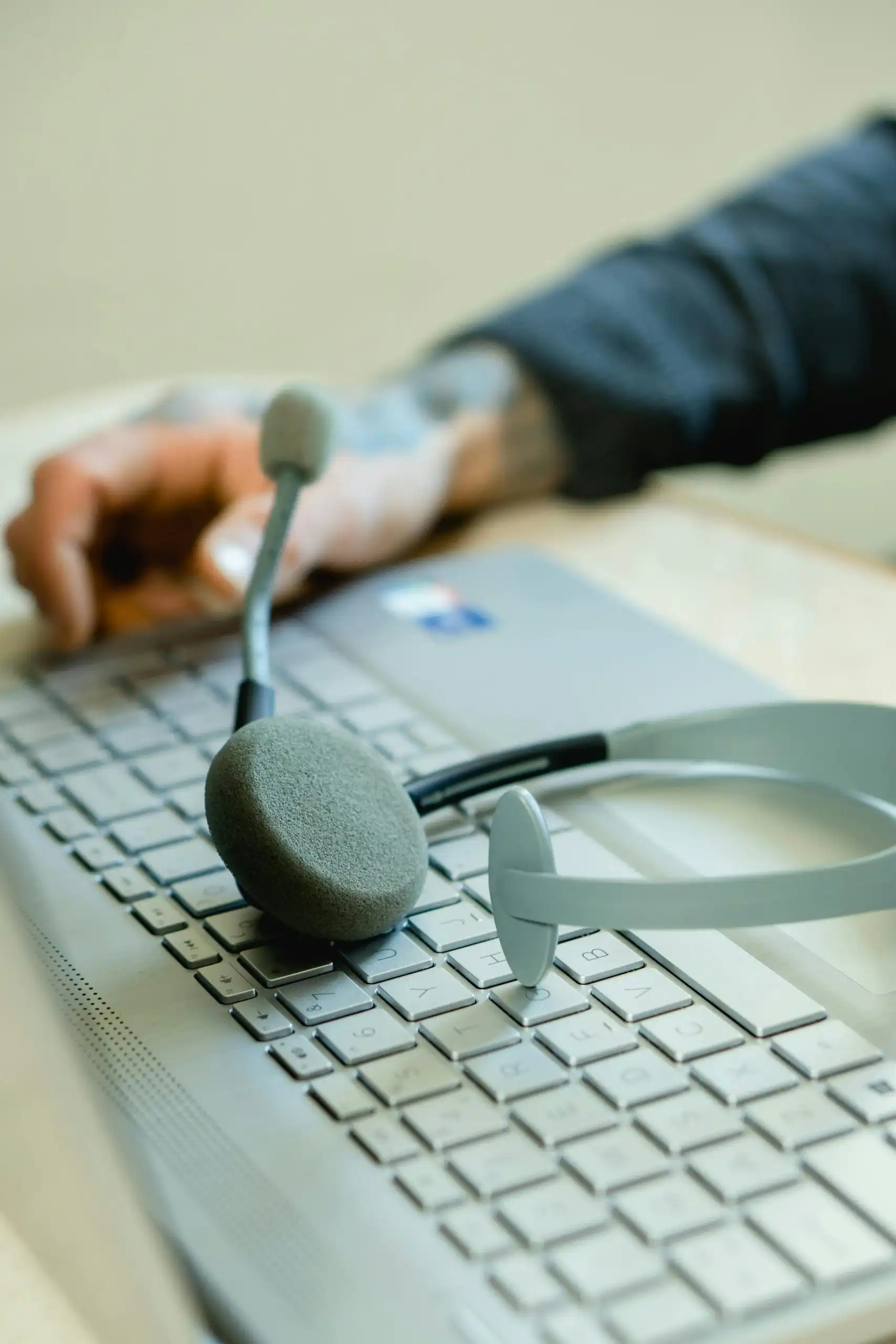 Call center workstations representing a multilingual call center Boston supporting global clients.