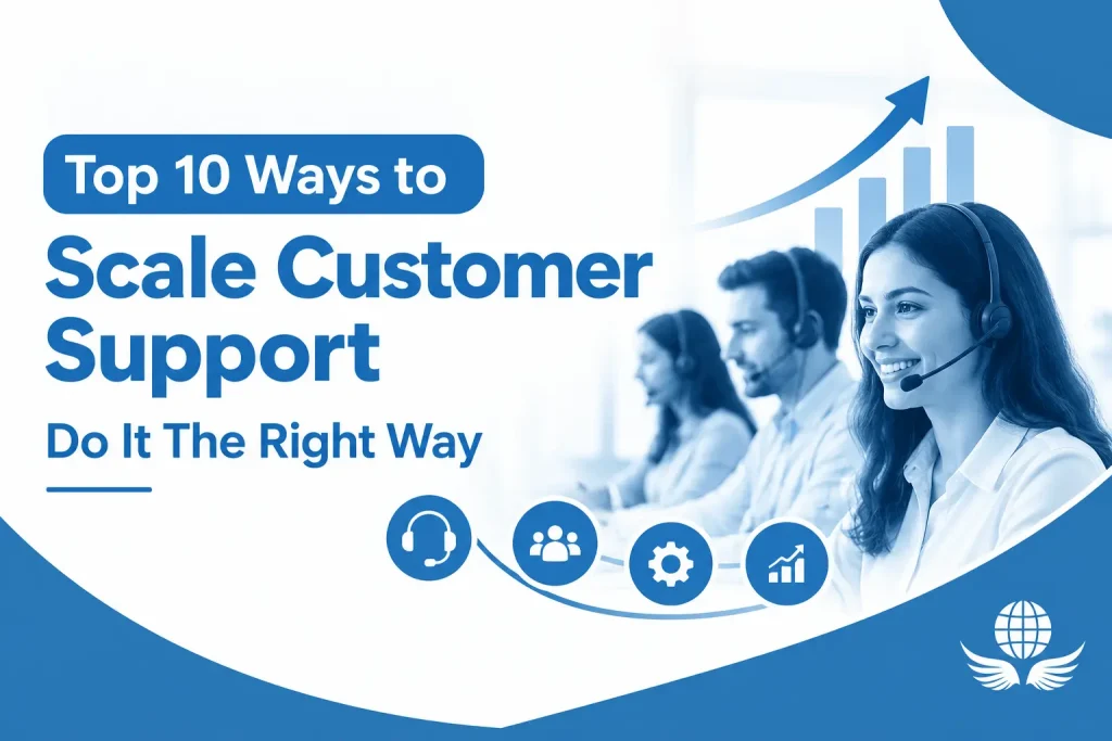 Support lead planning how to scale customer support across channels without losing quality